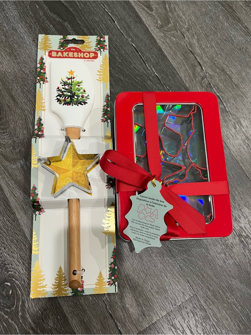 Baking Spatula & Cookie Cutters
